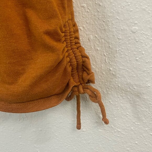 Wonder Nation Girls Love Graphic Rust Brown Tank Top  L 10-12 Plus - Picture 4 of 10